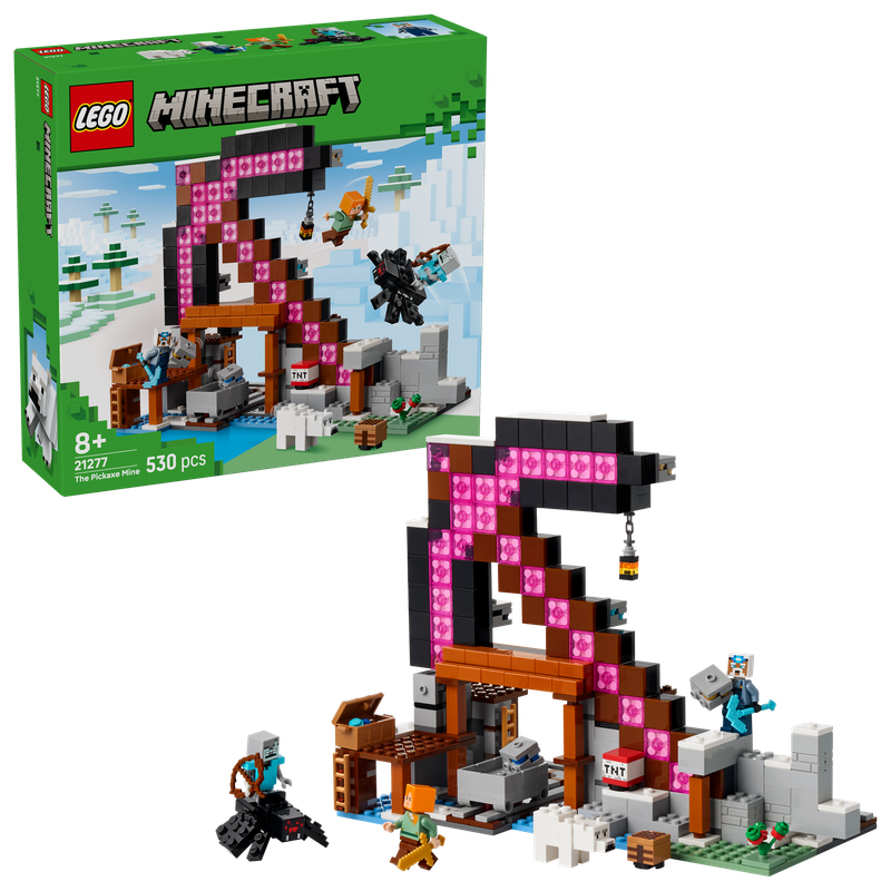 LEGO® MINECRAFT® 21277 Die Spitzhackenmiene