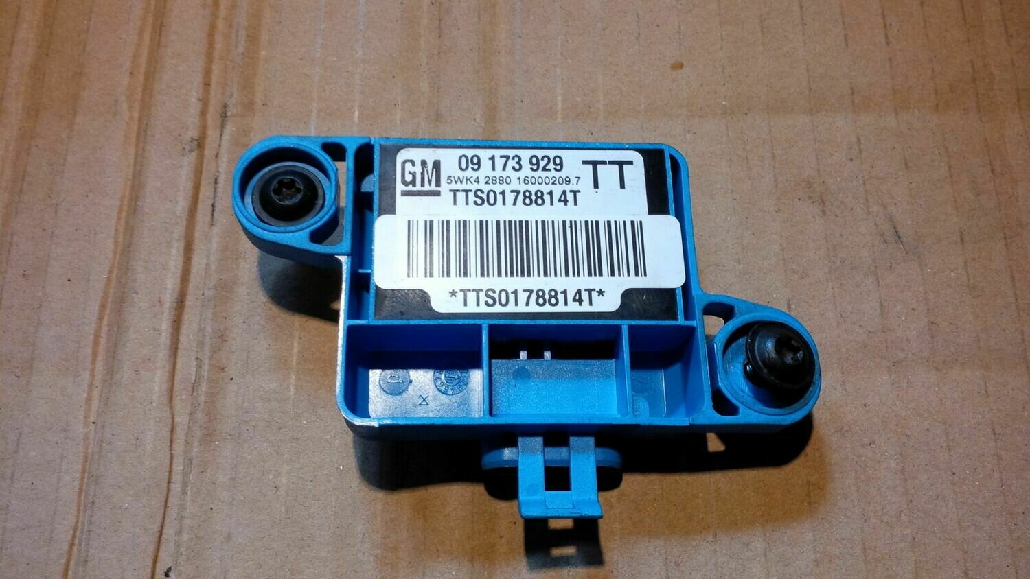 AIRBAG SENSOR FRONT LEFT IDENT TT Omega B GM 09173929