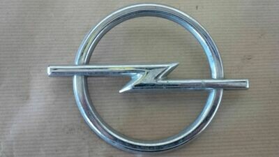 BADGE EMBLEM "Opel Blitz" Tailgate Monza 3.0 PLASTIC #1