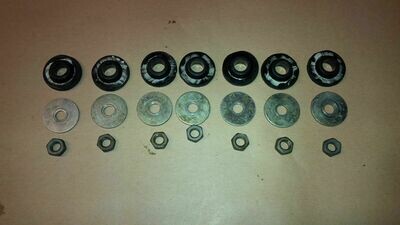 DAMPER RING + WASHER + NUT x 7 Cam cover Lotus Carlton Senator C30SE GM 90324739