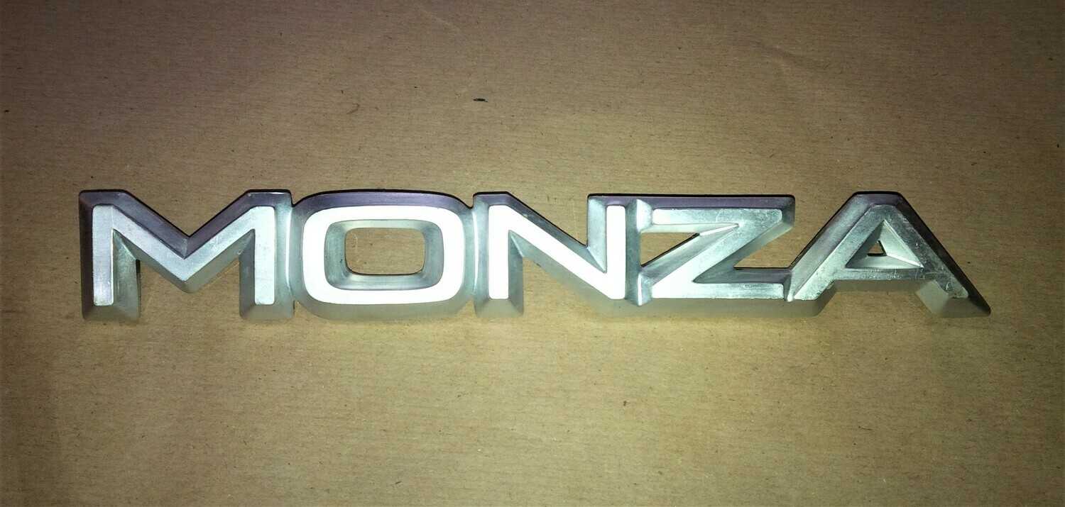 BADGE EMBLEM "MONZA" Tailgate panel Opel Monza 3.0E
