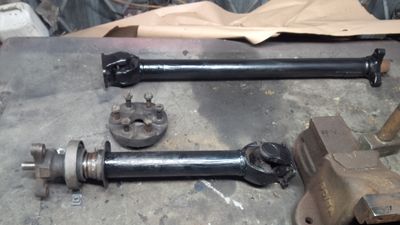 Propshaft for Monza 4-spd auto with new centre bearing