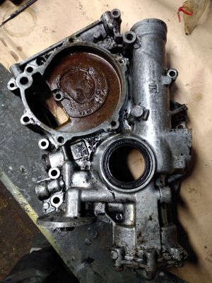 TIMING CHAIN COVER C30SE 24v Senator B Lotus Carlton Omega A &#39;90-&#39;94 GM 90392504