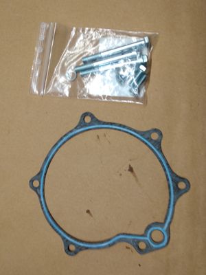 Gasket for water pump and new bolt set for CIH 12v Monza, Royale, Senator, etc.
