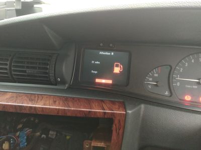 Colour Information Display  Omega B 3.2 Elite Facelift