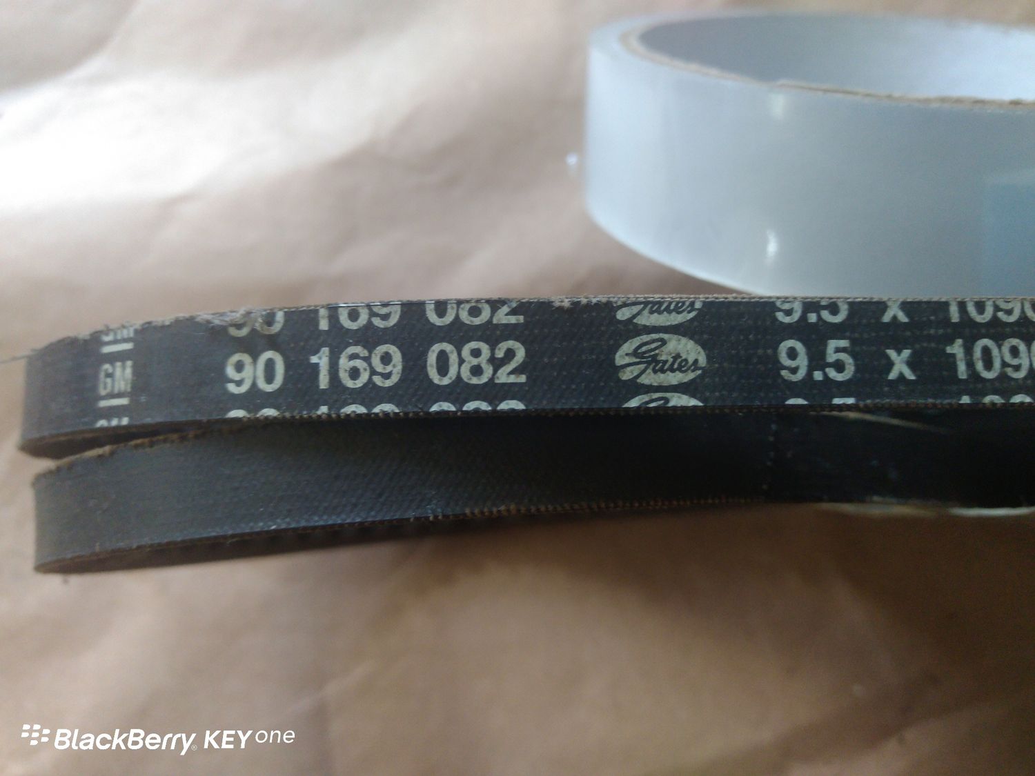 Drive belt Monza crank-pas-compressor