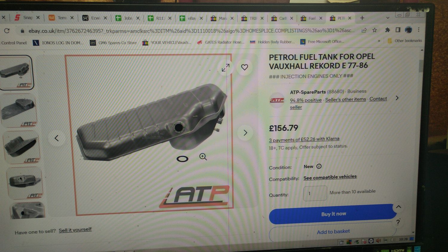 FAQ: New fuel tank? Where to buy etc.