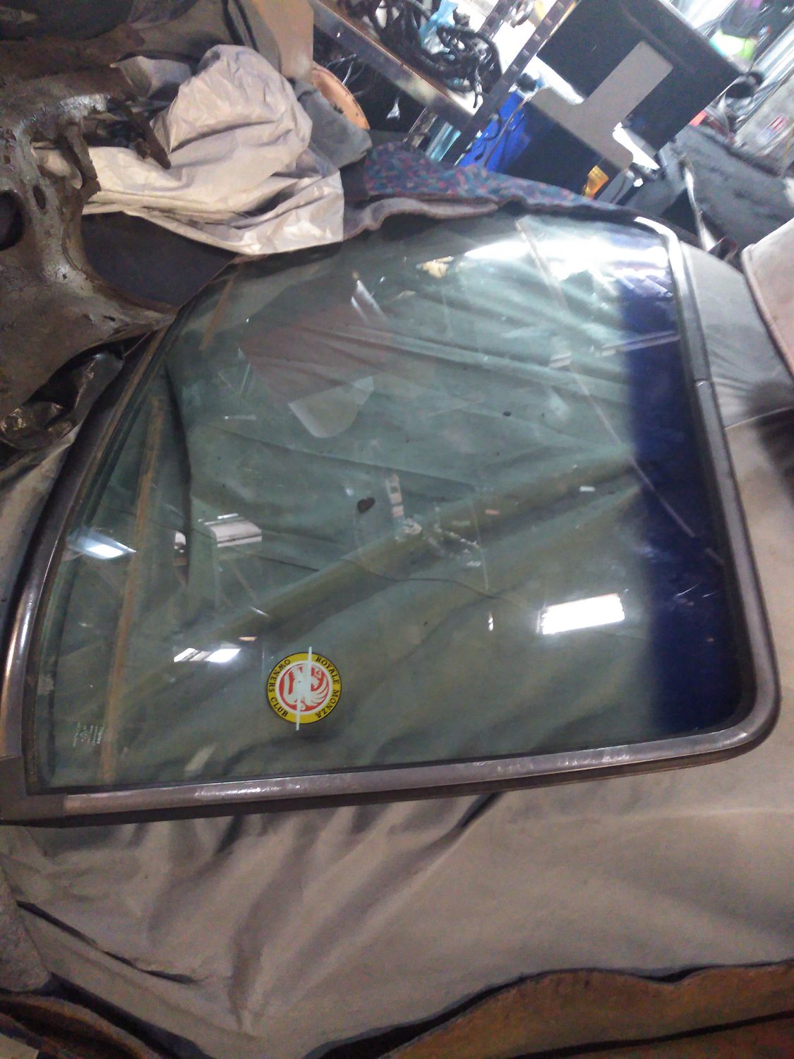 Windscreen with seal etc Monza A2 vgc 90062810 PERSONAL COLLECTION ONLY