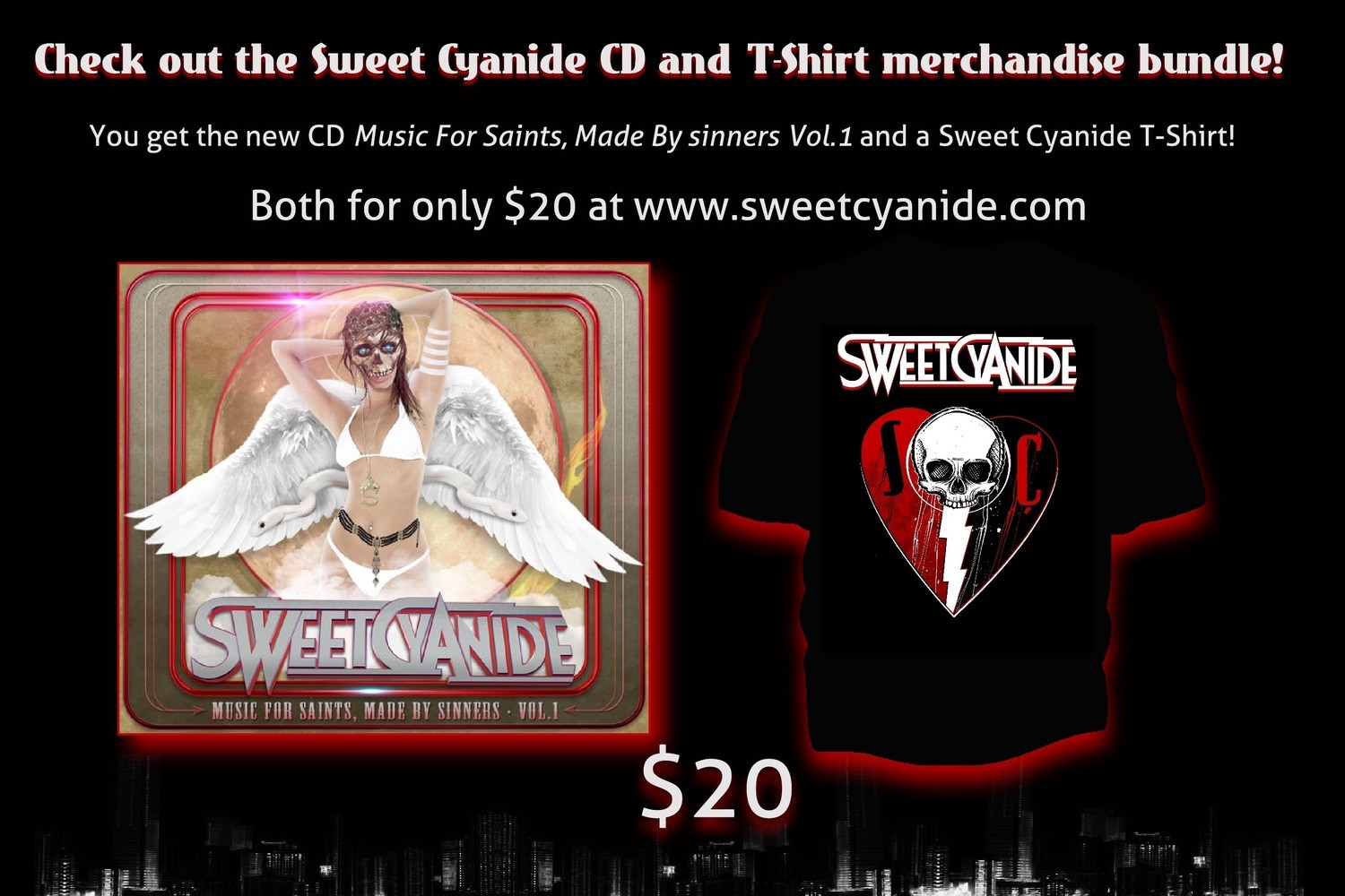 CD and T-Shirt Bundle