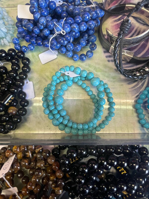 synthetic Turquoise Bracelet