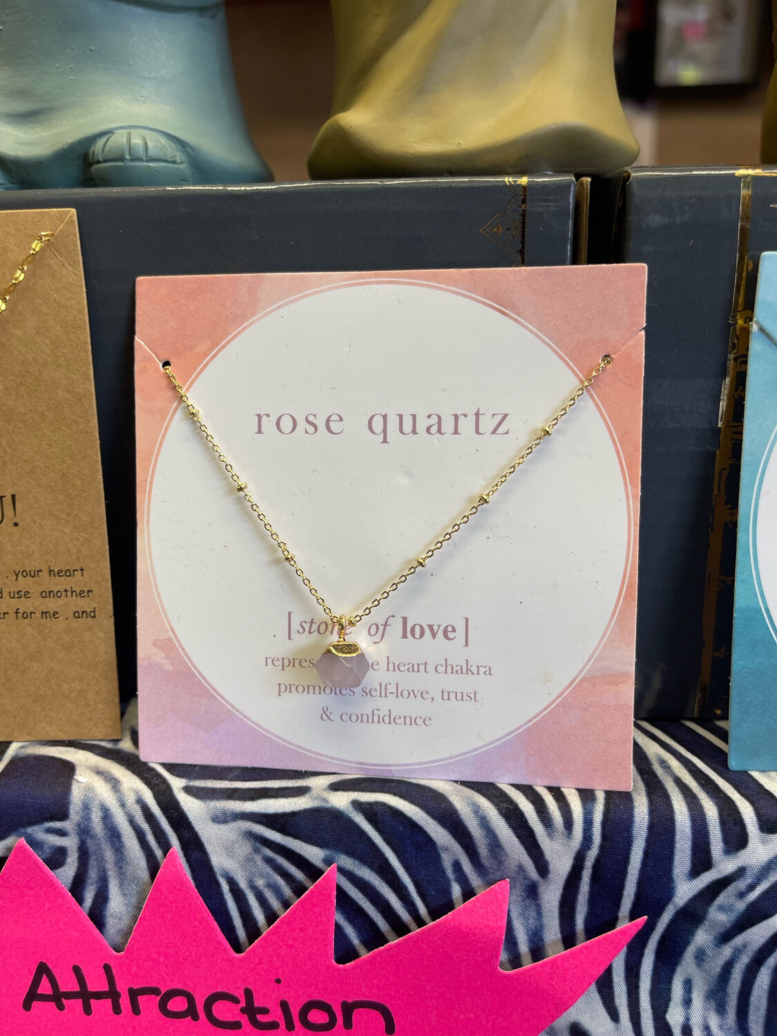 Rose Quartz Necklace 