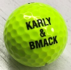 Custom Printing on Golf BallS