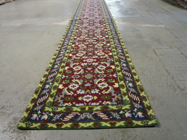 Nepalese traditional designed runner 10.30 x .88
