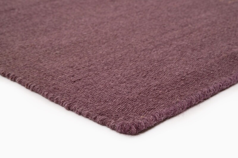 Indian Kelim Purple and Grey 2.30 x 1.50