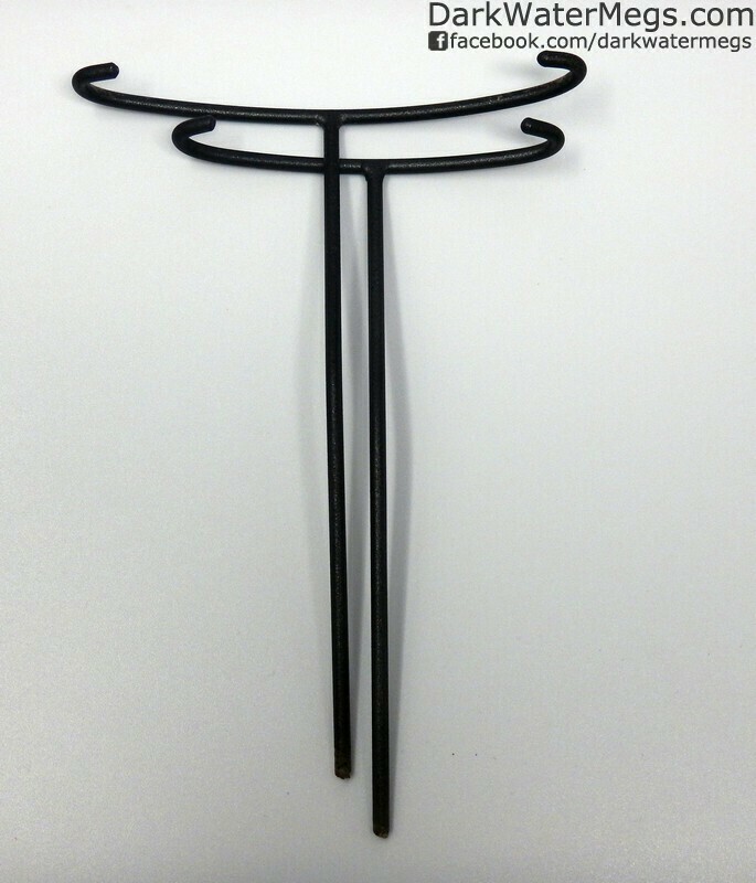 Metal Upright For Megalodon Tooth (Just the Metal)