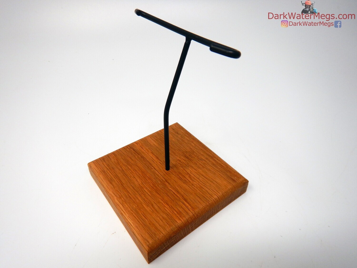 XL / L / M  Specialty Wood stand with metal upright -6