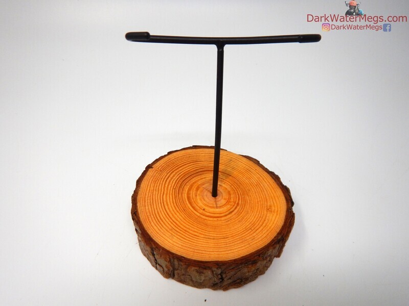 XL / L / M  Specialty Wood stand with metal upright -13