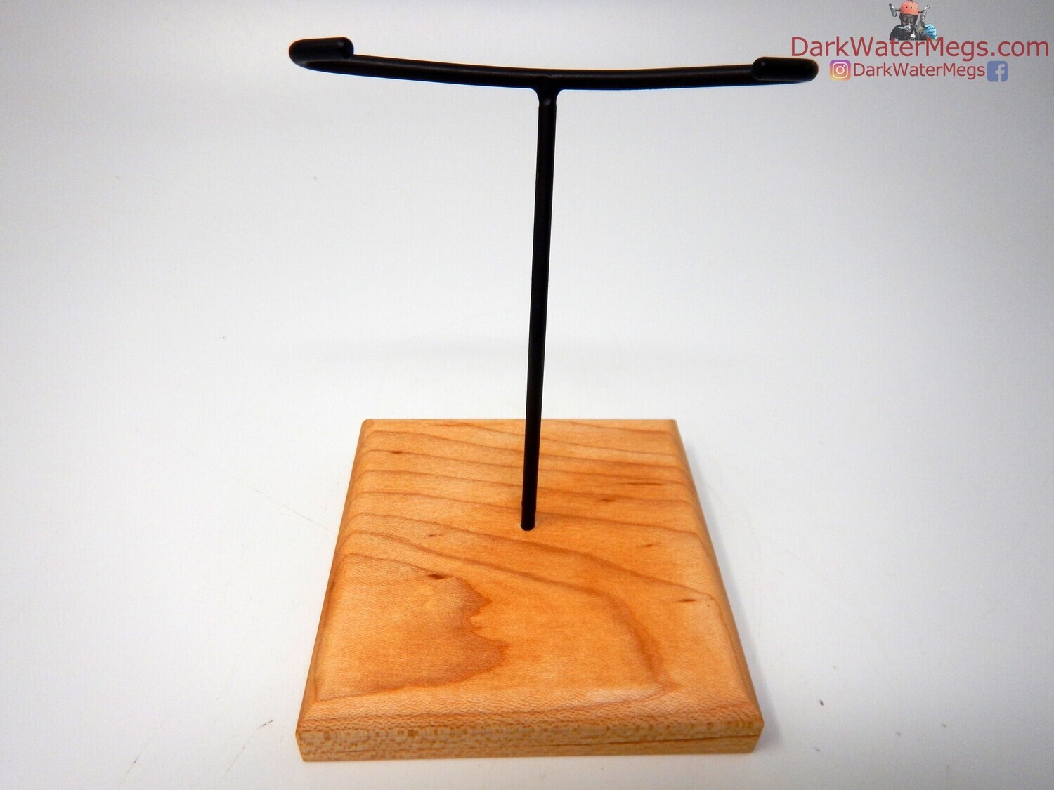 XL / L / M  Specialty Wood stand with metal upright -7