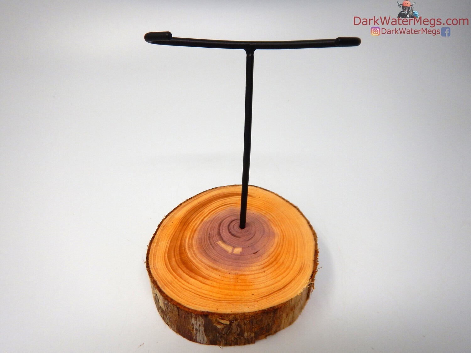 XL / L / M  Specialty Wood stand with metal upright -12