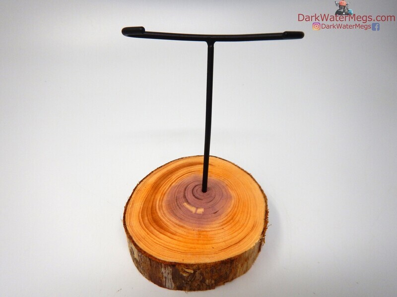XL / L / M  Specialty Wood stand with metal upright -12
