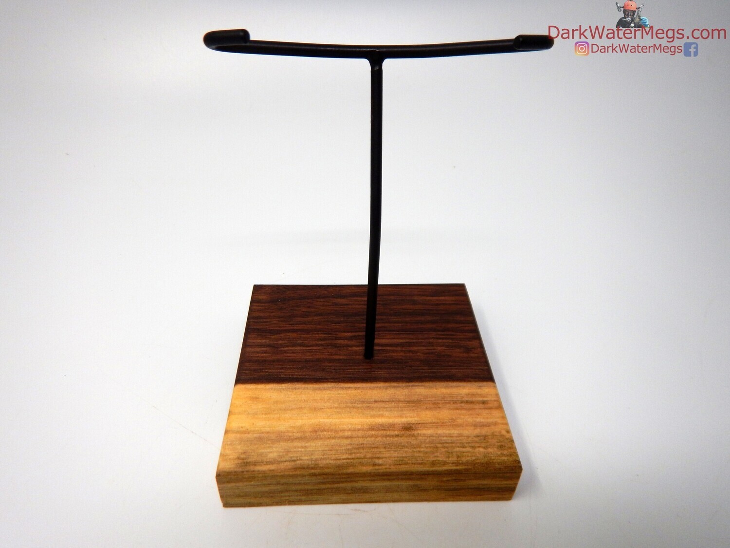 XL / L / M  Specialty Wood stand with metal upright -36