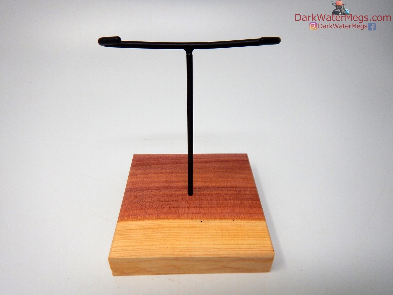 XL / L / M  Specialty Wood stand with metal upright -38