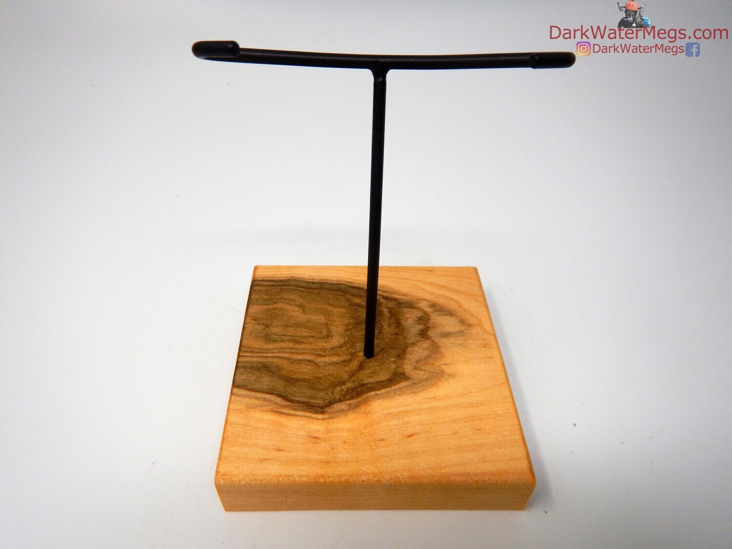XL / L / M  Specialty Wood stand with metal upright -8