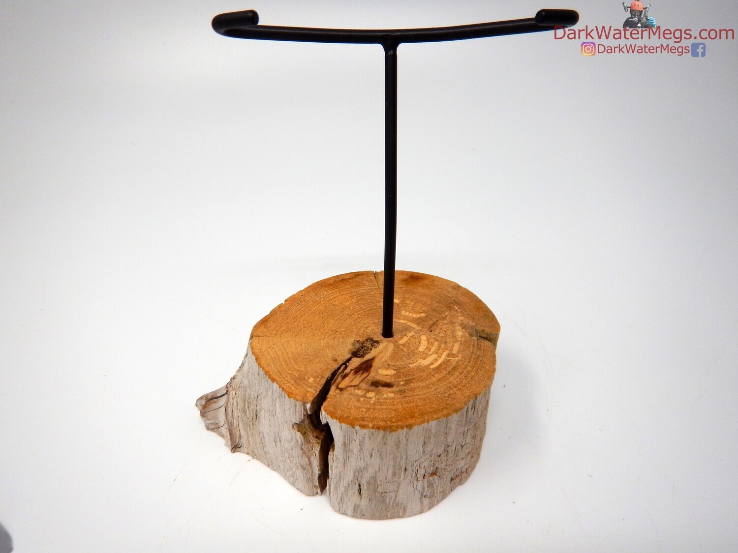 XL / L / M  Specialty Wood stand with metal upright -25