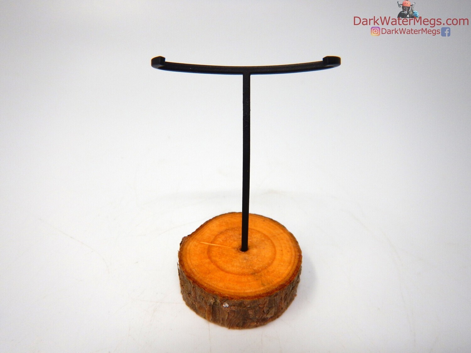 S / XS  Specialty Wood stand with metal upright -46