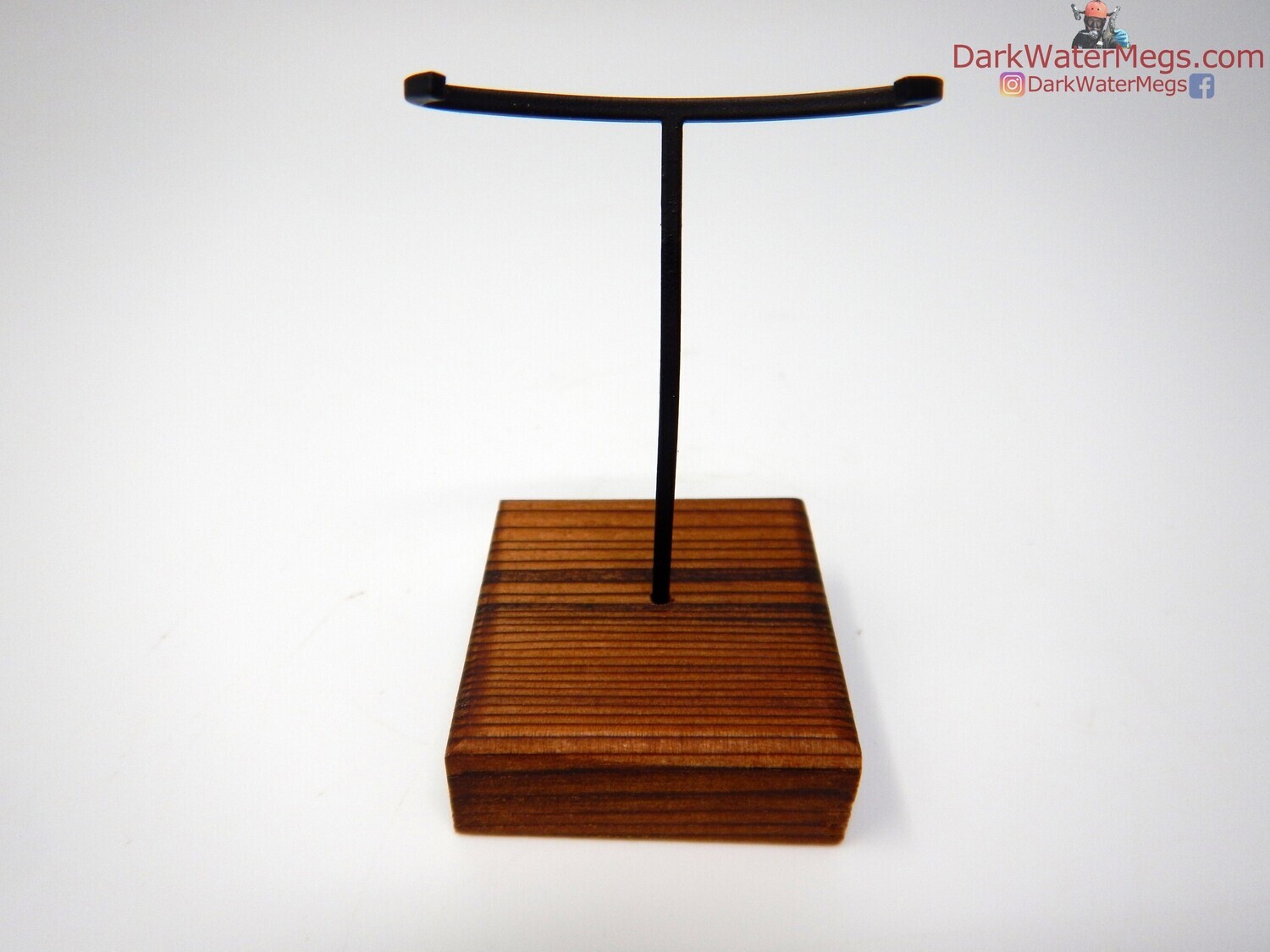 S / XS  Specialty Wood stand with metal upright -61