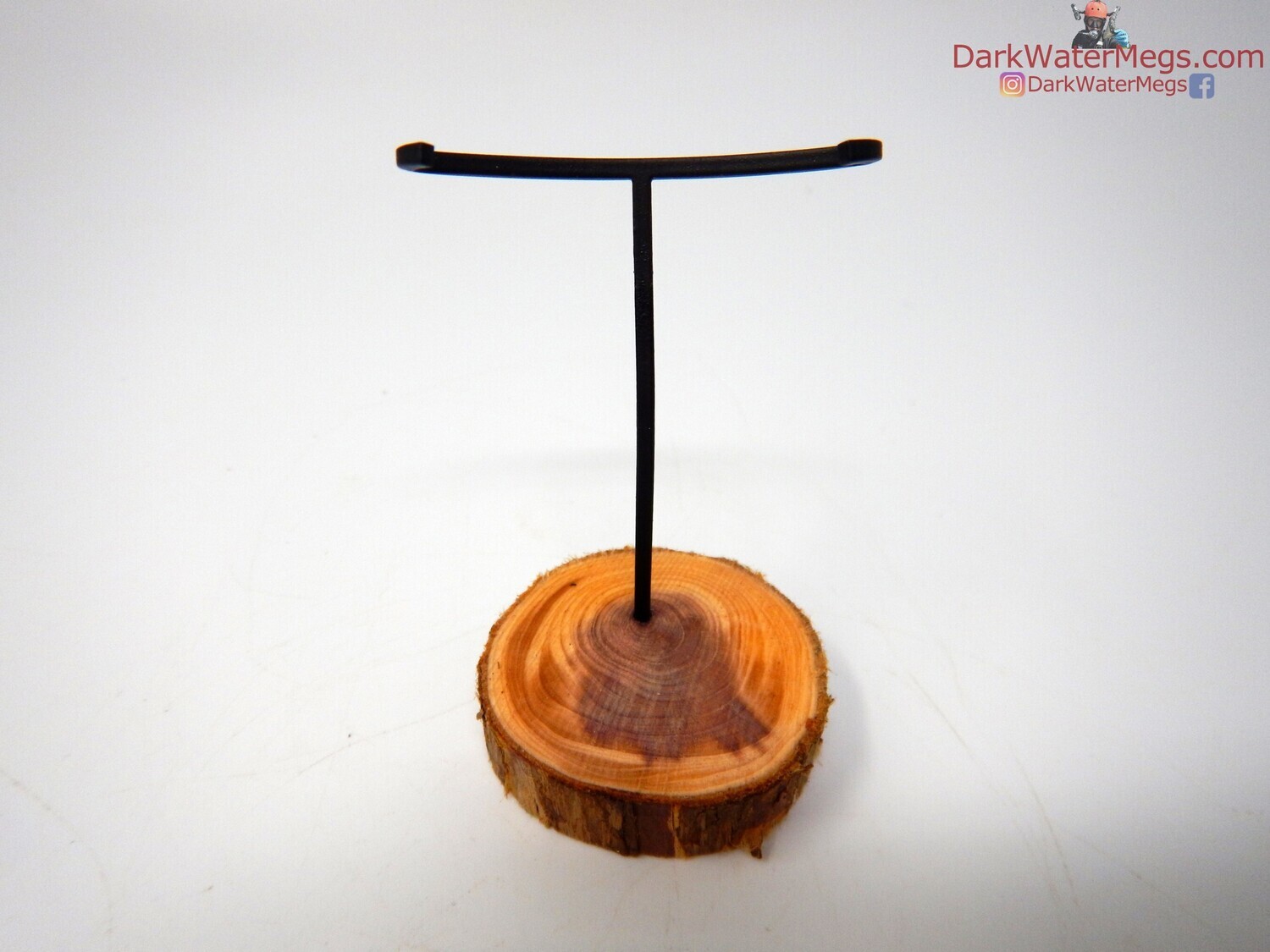 S / XS  Specialty Wood stand with metal upright -47