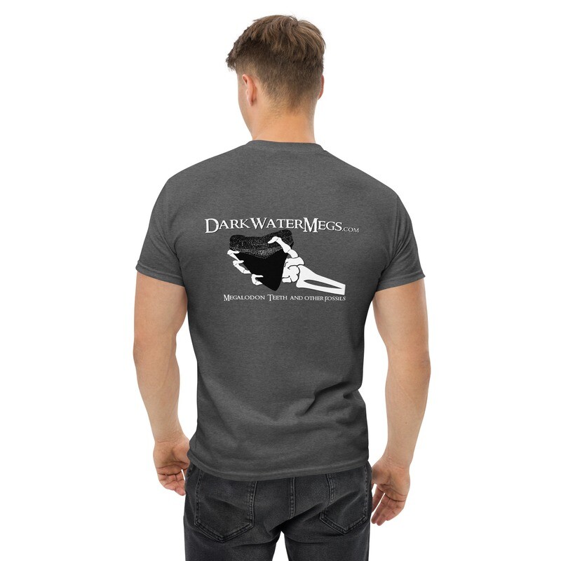 Men&#39;s classic tee - white text