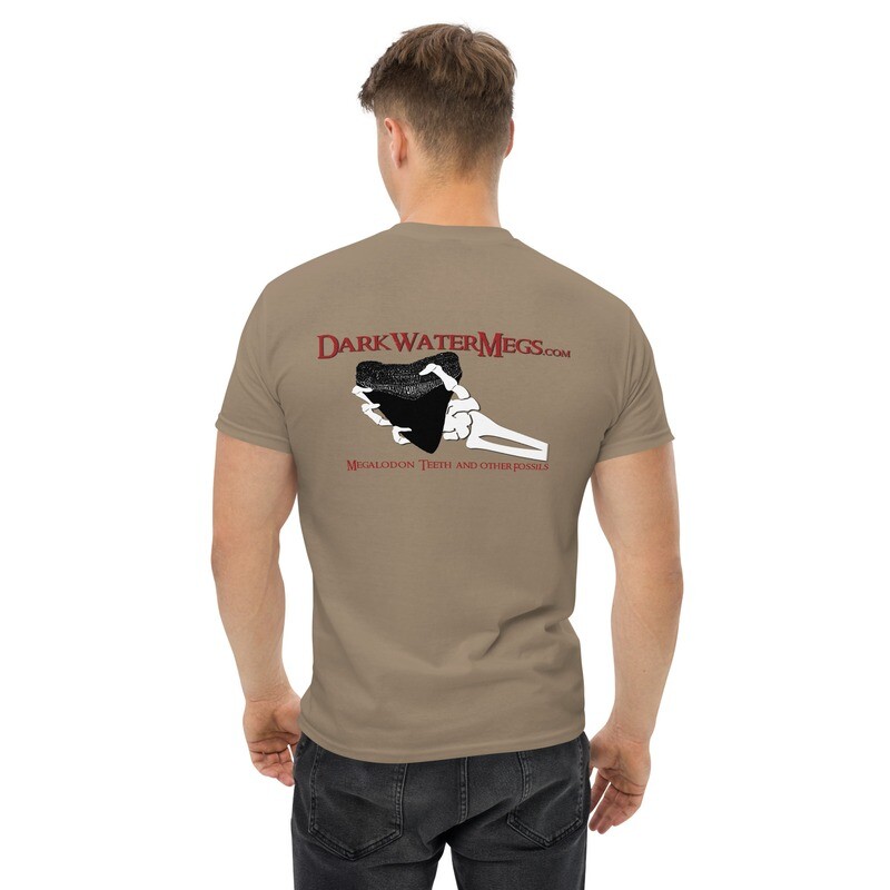 Men&#39;s classic tee - red text