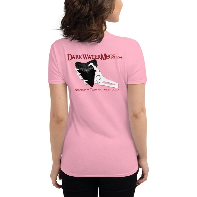 Women&#39;s short sleeve t-shirt - red text