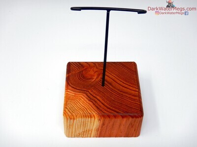 XL / L / M Specialty Wood stand with metal upright -A1