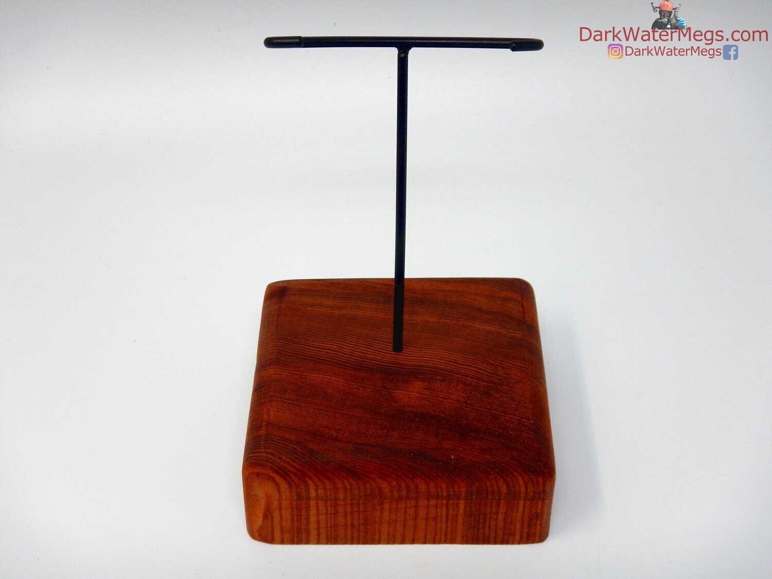 XL / L / M  Specialty Wood stand with metal upright -A5