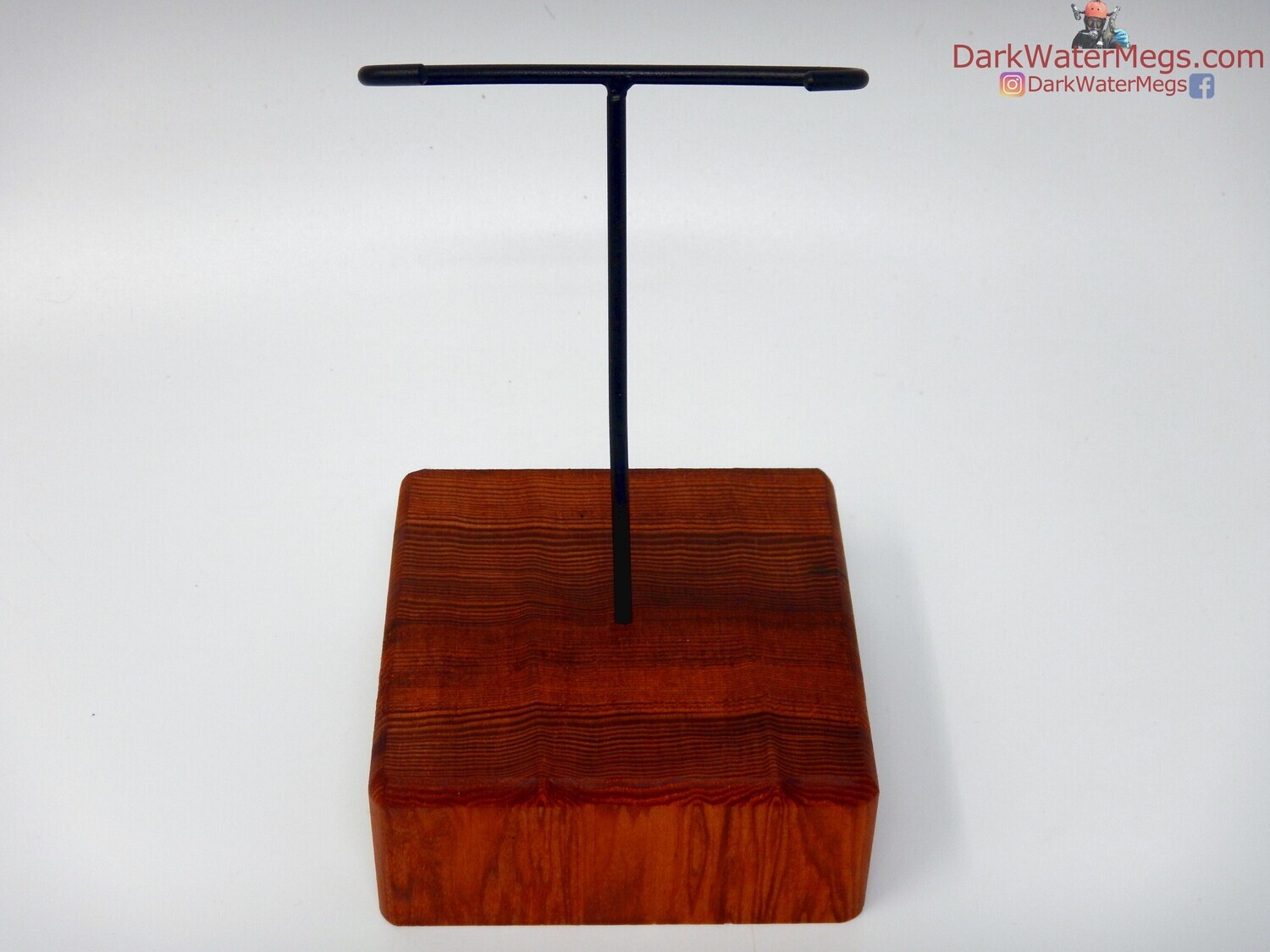 XL / L / M  Specialty Wood stand with metal upright -A4