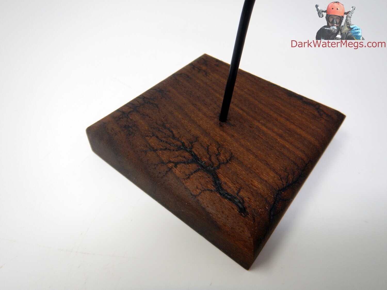 XL / L / M  Specialty Wood stand with metal upright -B1