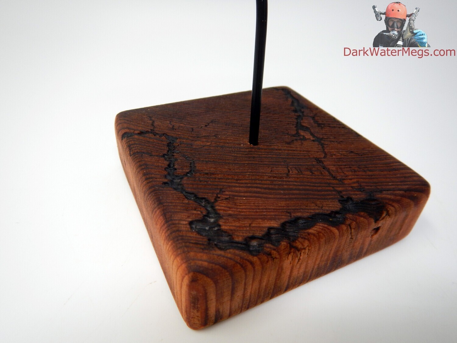 XL / L / M  Specialty Wood stand with metal upright -B3