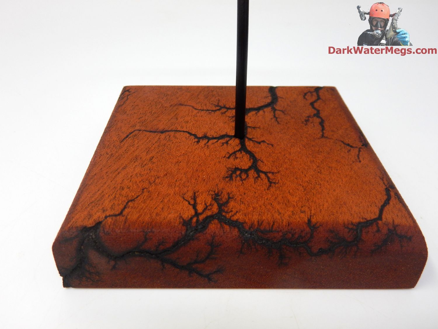 XL / L / M  Specialty Wood stand with metal upright -B8