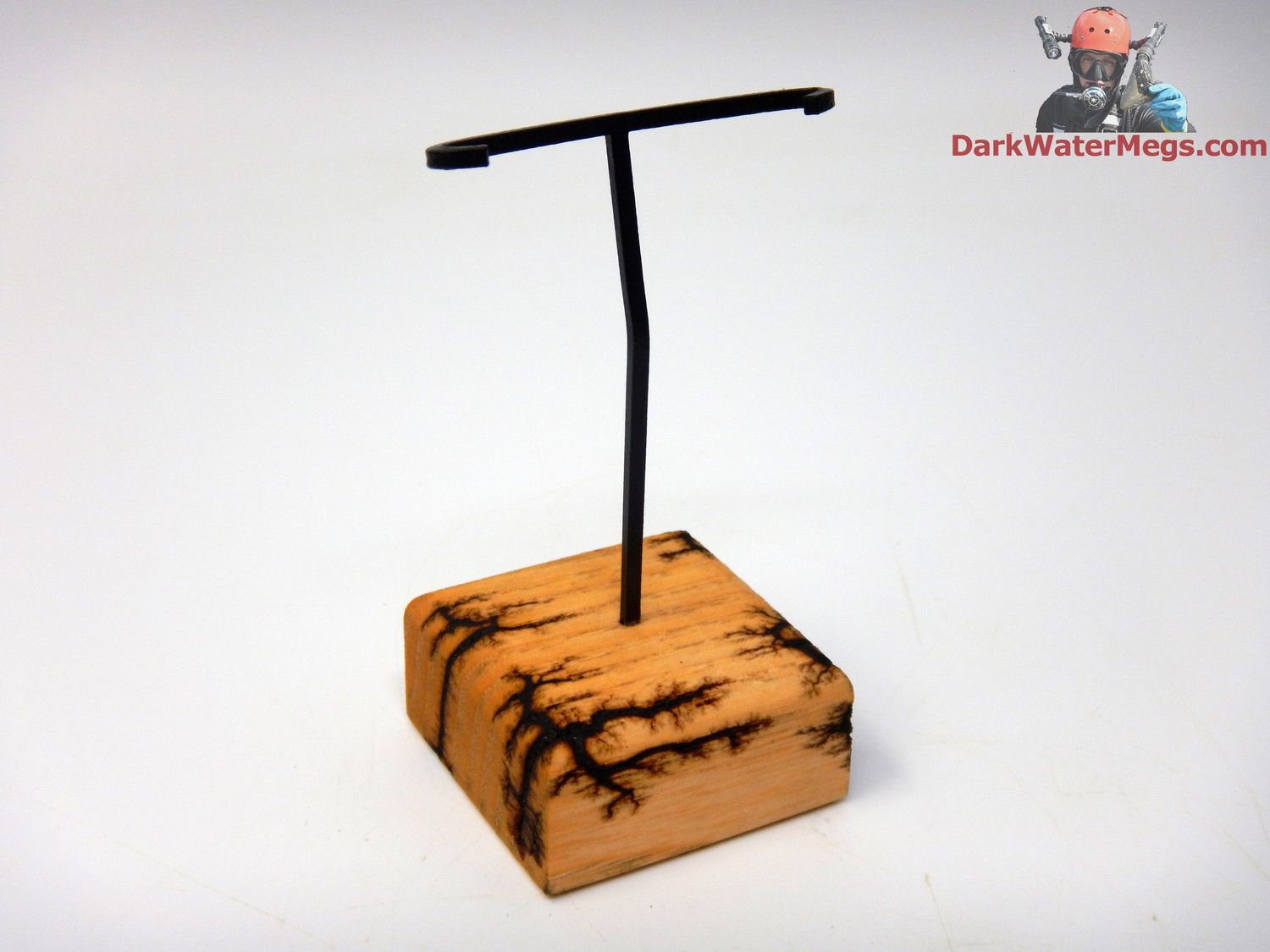 S / XS  Specialty Wood stand with metal upright -B5