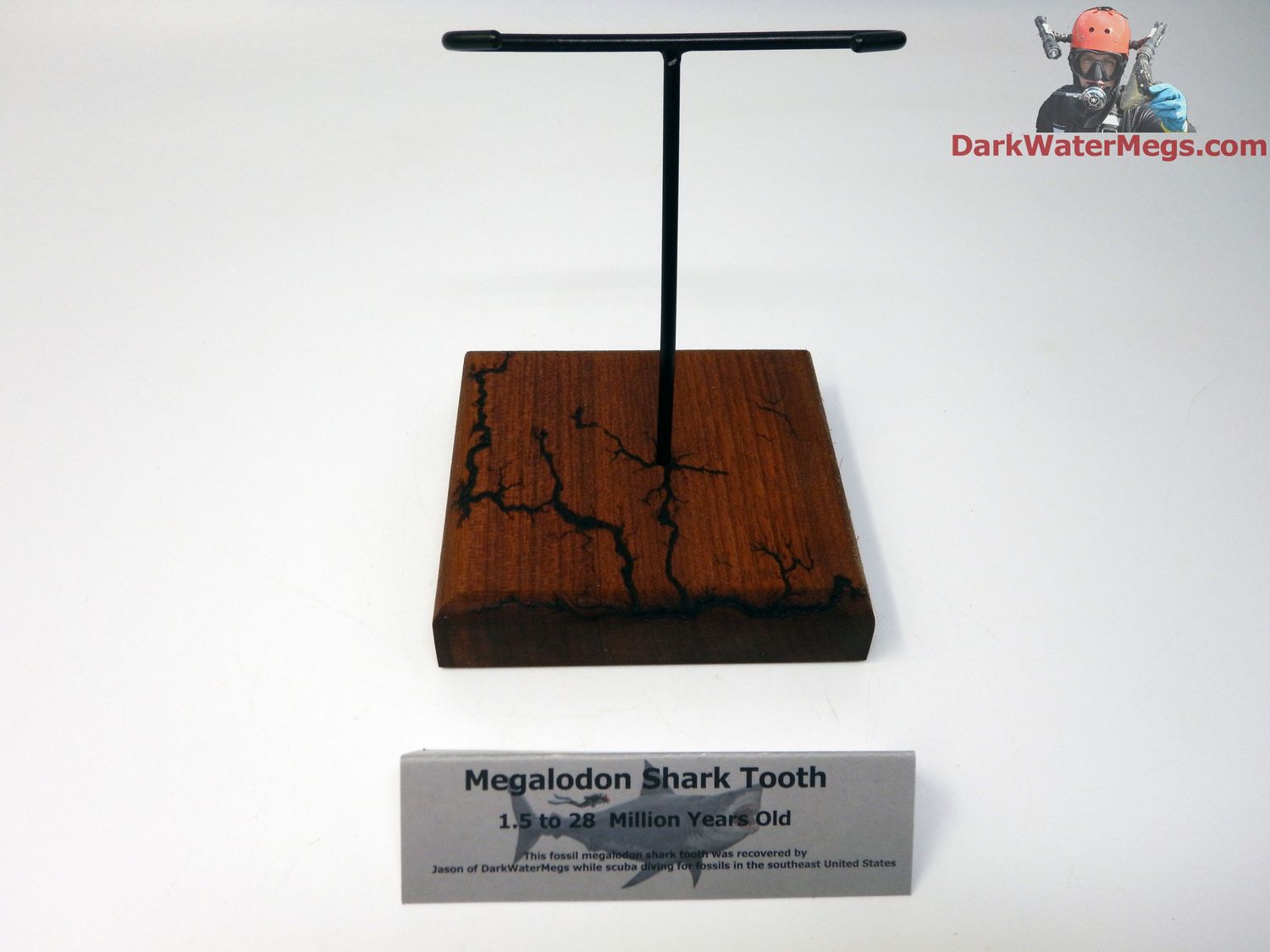 XL / L / M  Specialty Wood stand with metal upright -B7