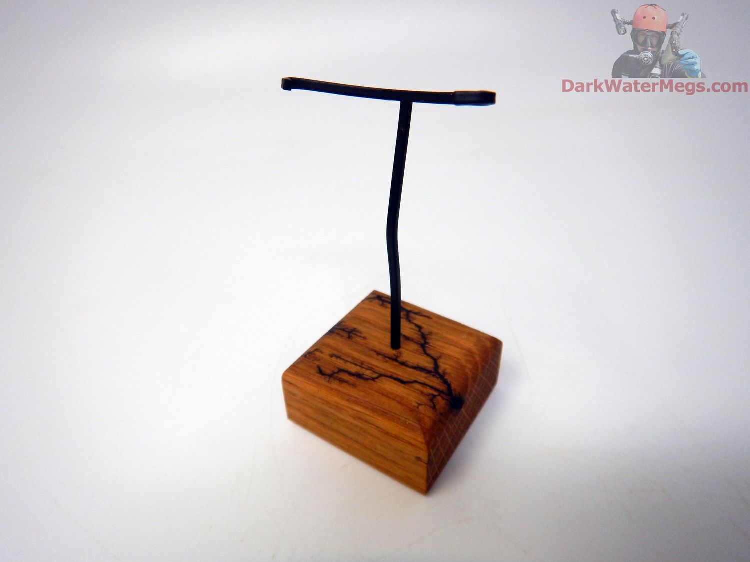 S / XS  Specialty Wood stand with metal upright -C1