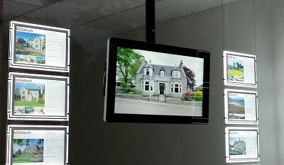 Digital Displays for Estate Agents