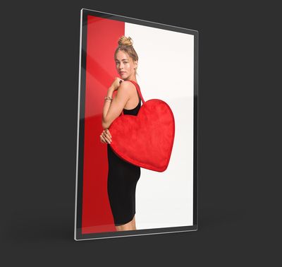 Slimline Advertising Displays
