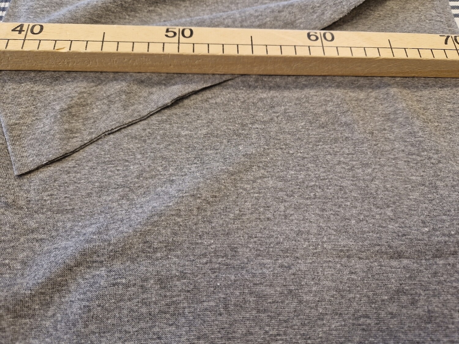 Bündchen grau 25cm x 70cm breit