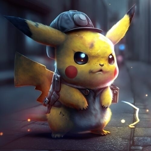 Sommersweat Pikatchu Panele Lieferung Oktober 