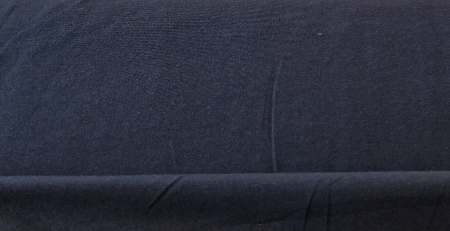 Jersey uni dunkelblau 50cm x 180cm breit