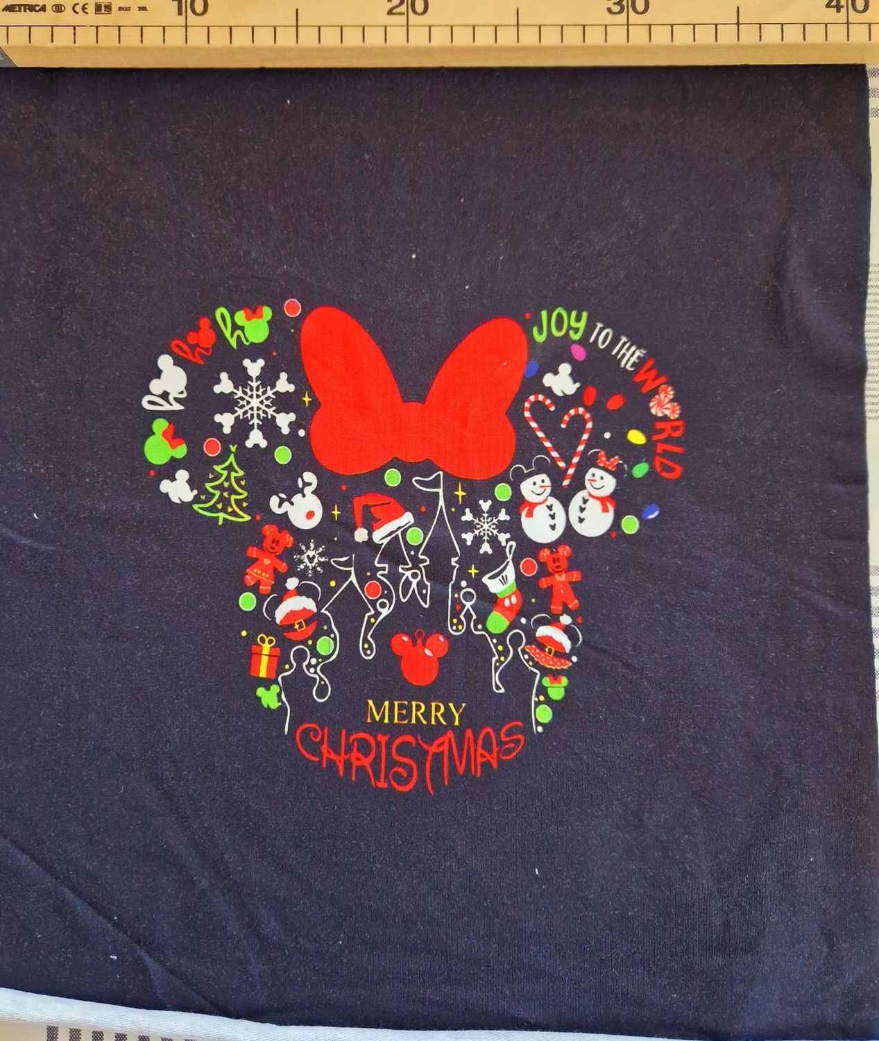 Sommersweat Minnie Micky Panele 43x55cm 