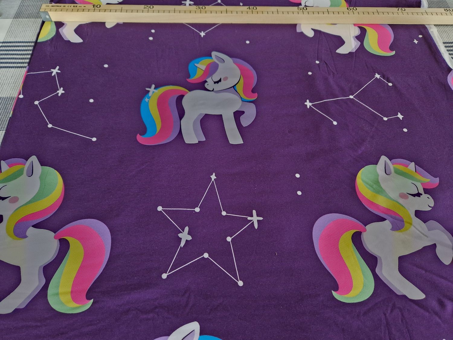 Jersey Einhorn 50cm x 150cm 